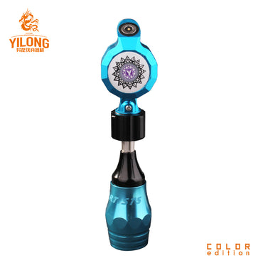 Yilong Rotary Pen Bullet Train M8 Hybrid Permanent Makeup Tattoo Gun Space Aluminum Cartridge Tattoo Equipment