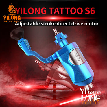 Yilong S6 Imported German Hollow Cup Motor High Quality Rotary Tattoo Machine